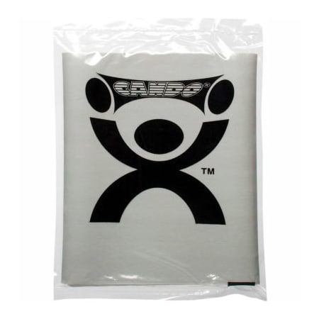 Fabrication Enterprises CanDo Low Powder Pre-Cut Exercise Band, Silver, 48"L Strip, 1/Pack 1207767